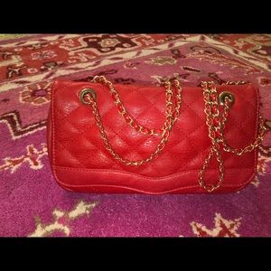 Aldo small red crossbody shoulder bag